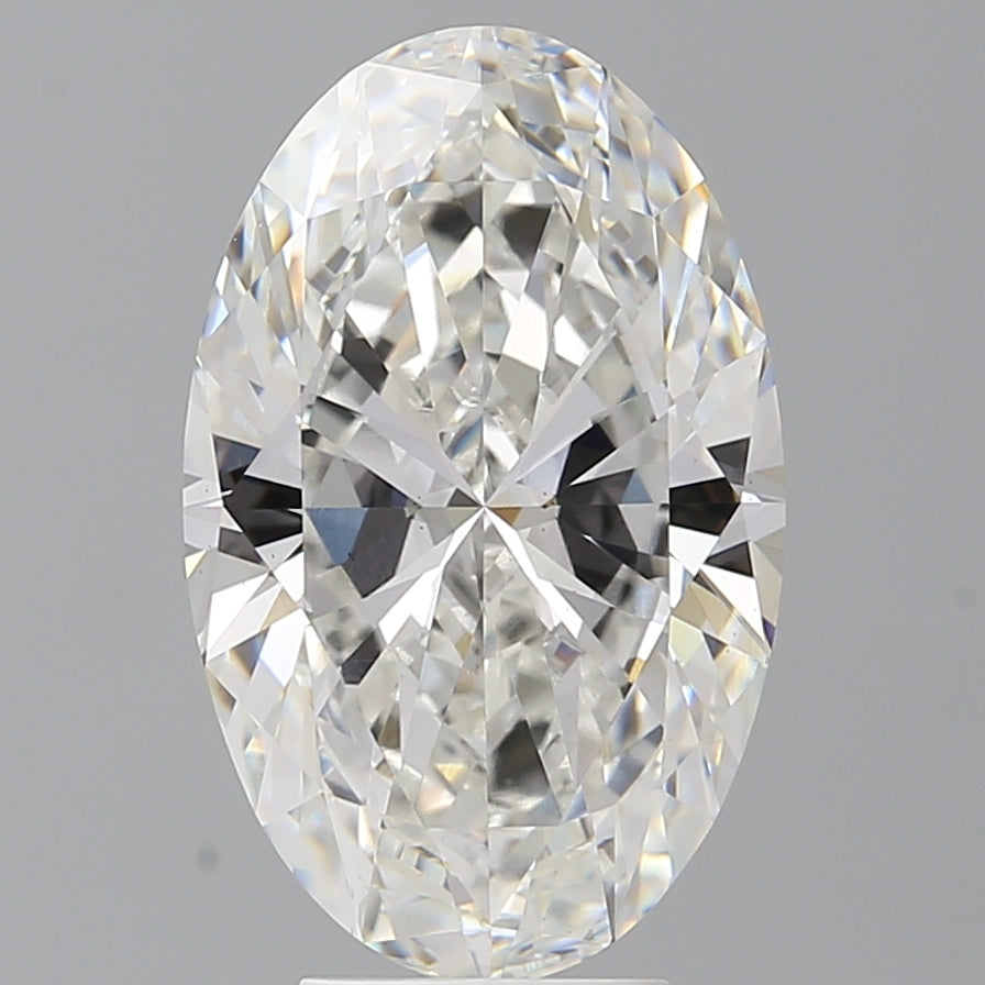 5.59 Carat Oval Shaped, Ideal Cut, F Color, VS2 Clarity, IGI Certified Lab Grown Diamond
