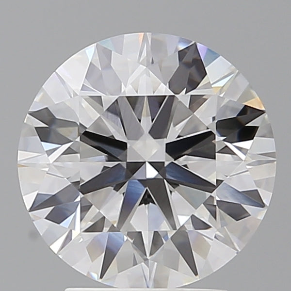 3.10 Carat Round Shaped, Ideal Cut, E Color, VVS2 Clarity, IGI Certified Lab Grown Diamond