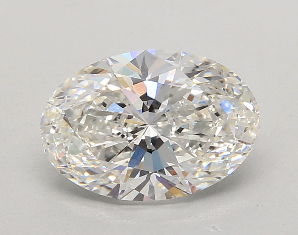 3.06 Carat Oval Shaped, Ideal Cut, E Color, VVS1 Clarity, IGI Certified Lab Grown Diamond