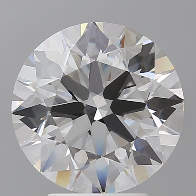 4.08 Carat Round Shaped, Ideal Cut, E Color, VVS2 Clarity, IGI Certified Lab Grown Diamond