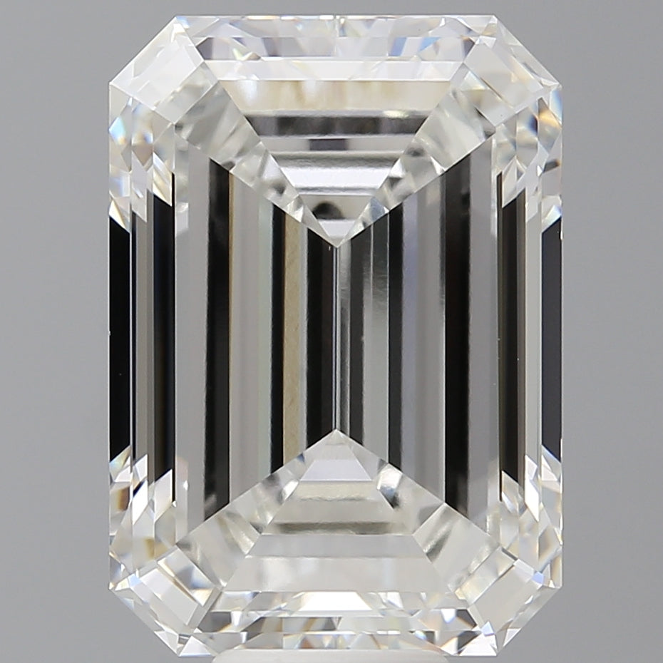 12.51 Carat Emerald Shaped, Excellent Cut, F Color, VS1 Clarity, IGI Certified Lab Grown Diamond