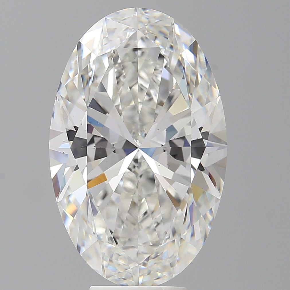 8.10 Carat Oval Shaped, Ideal Cut, F Color, VS2 Clarity, IGI Certified Lab Grown Diamond