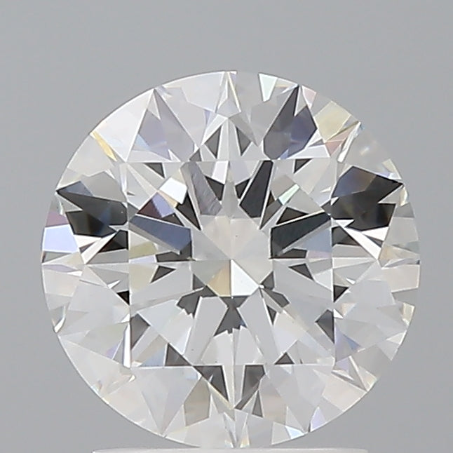 2.10 Carat Round Shaped, Ideal Cut, E Color, VVS2 Clarity, IGI Certified Lab Grown Diamond