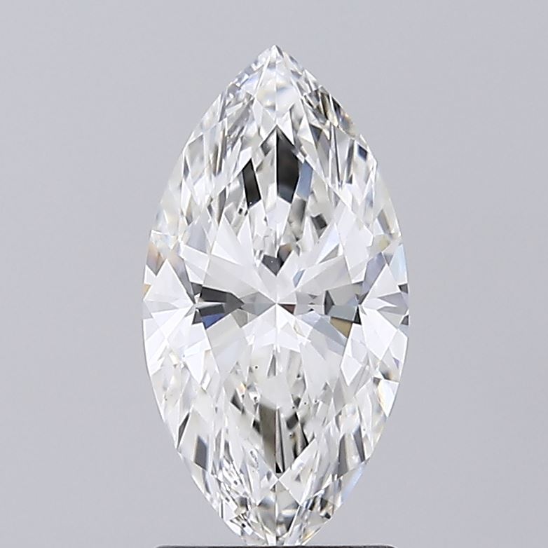 1.56 Carat Marquise Shaped, Ideal Cut, F Color, VS1 Clarity, IGI Certified Lab Grown Diamond