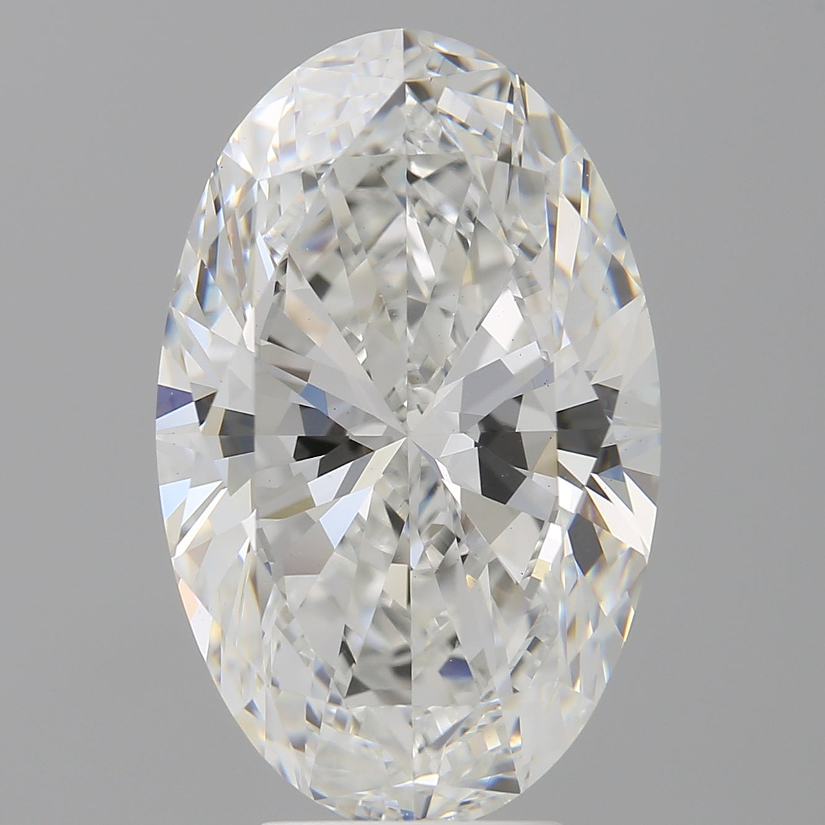6.00 Carat Oval Shaped, Ideal Cut, F Color, VVS2 Clarity, IGI Certified Lab Grown Diamond