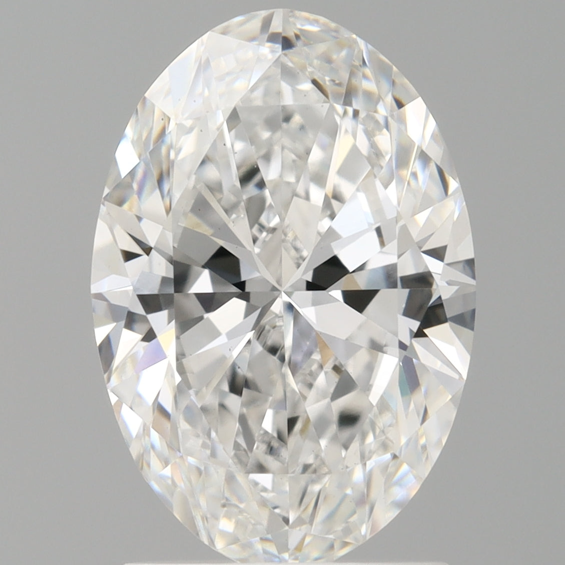1.97 Carat Oval Shaped, Ideal Cut, D Color, VS1 Clarity, IGI Certified Lab Grown Diamond