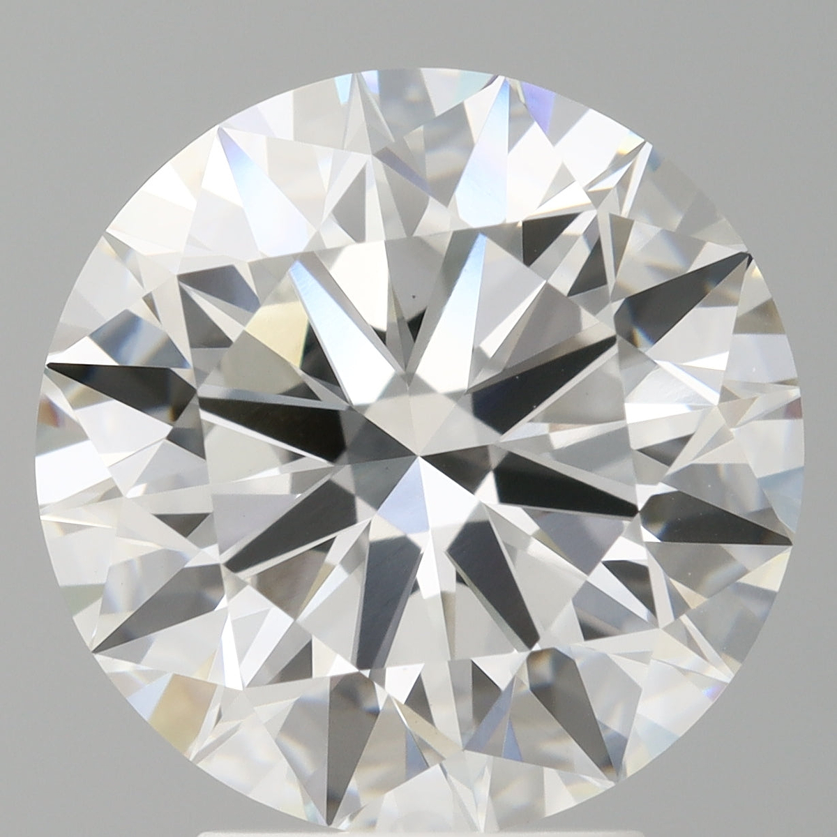 4.08 Carat Round Shaped, Ideal Cut, E Color, VVS2 Clarity, IGI Certified Lab Grown Diamond
