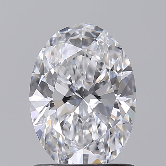 1.02 Carat Oval Shaped, Ideal Cut, D Color, VVS1 Clarity, IGI Certified Lab Grown Diamond
