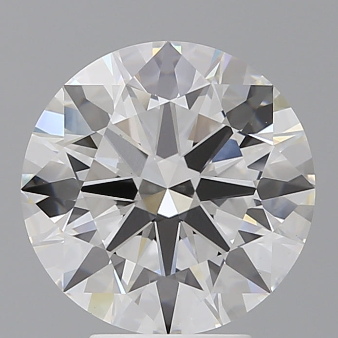 4.60 Carat Round Shaped, Ideal Cut, E Color, VVS2 Clarity, IGI Certified Lab Grown Diamond
