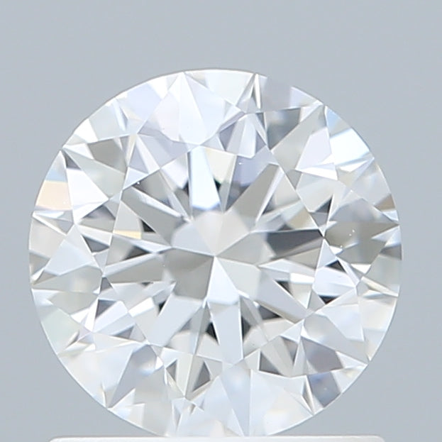 1.09 Carat Round Shaped, Ideal Cut, D Color, VVS2 Clarity, IGI Certified Lab Grown Diamond