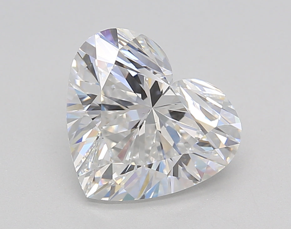 2.28 Carat Heart Shaped, Ideal Cut, E Color, VS2 Clarity, IGI Certified Lab Grown Diamond
