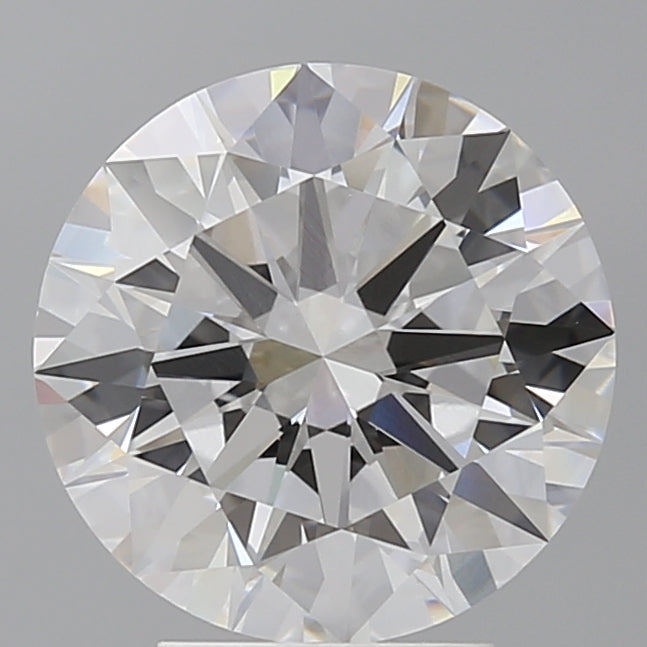 4.02 Carat Round Shaped, Excellent Cut, E Color, VVS2 Clarity, IGI Certified Lab Grown Diamond
