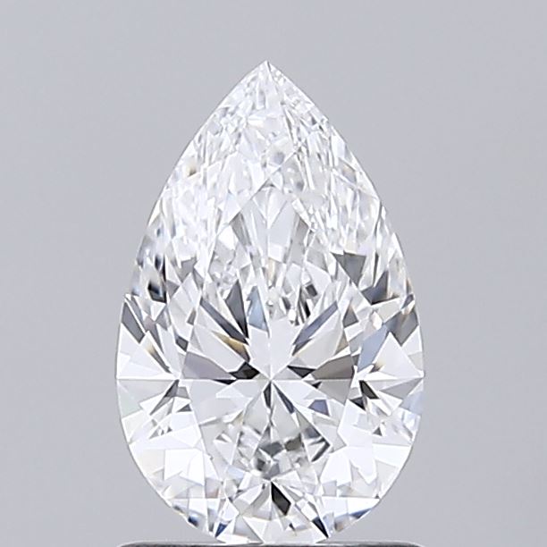 1.04 Carat Pear Shaped, Ideal Cut, D Color, VVS1 Clarity, IGI Certified Lab Grown Diamond