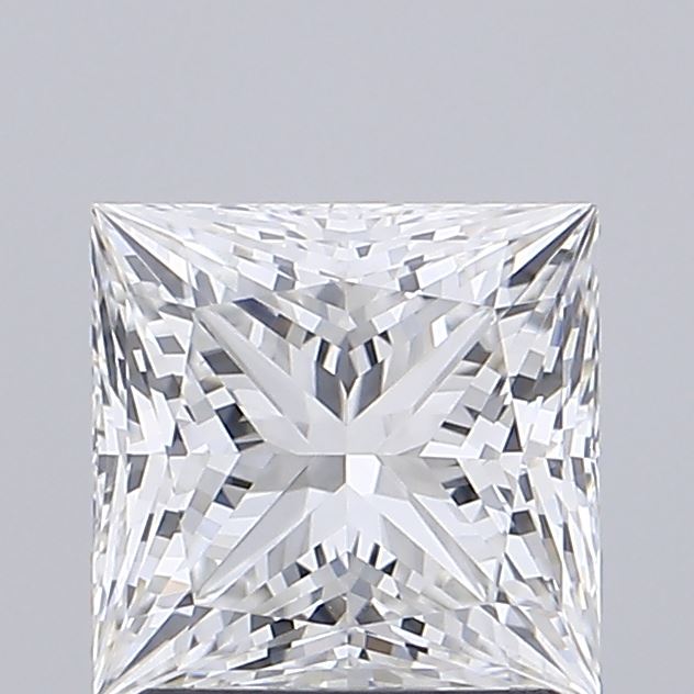 2.01 Carat Princess Shaped, Ideal Cut, F Color, VVS2 Clarity, IGI Certified Lab Grown Diamond