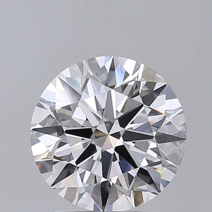 2.52 Carat Round Shaped, Ideal Cut, F Color, VVS2 Clarity, IGI Certified Lab Grown Diamond