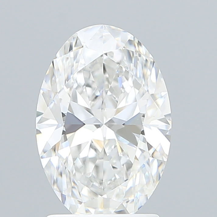 2.01 Carat Oval Shaped, Ideal Cut, E Color, VVS1 Clarity, IGI Certified Lab Grown Diamond