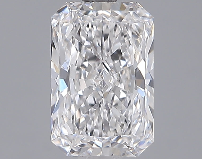 1.53 Carat Radiant Shaped, Ideal Cut, D Color, VVS2 Clarity, IGI Certified Lab Grown Diamond