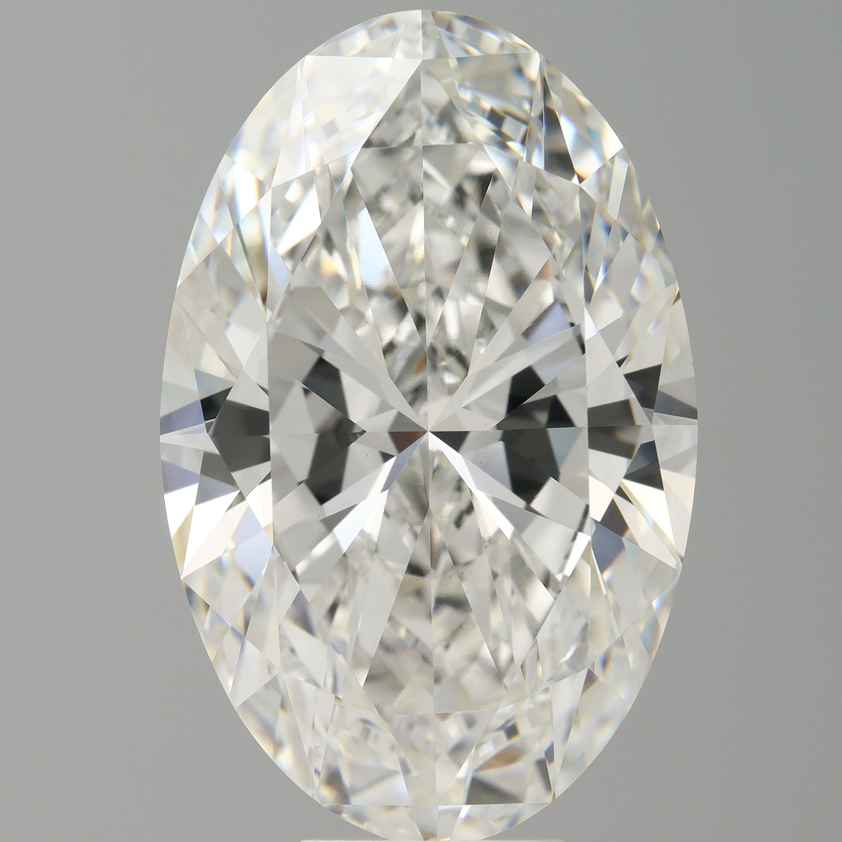 10.04 Carat Oval Shaped, Ideal Cut, F Color, VVS2 Clarity, IGI Certified Lab Grown Diamond