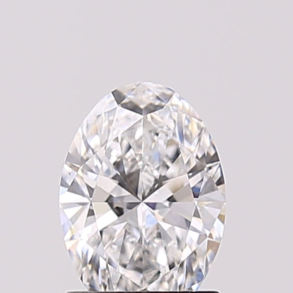 1.10 Carat Oval Shaped, Excellent Cut, D Color, VVS2 Clarity, IGI Certified Lab Grown Diamond
