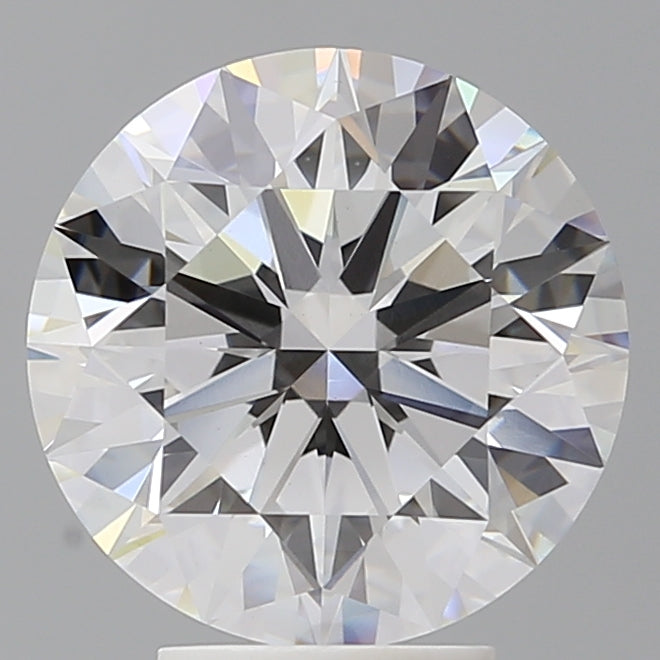 4.55 Carat Round Shaped, Ideal Cut, E Color, VVS2 Clarity, IGI Certified Lab Grown Diamond