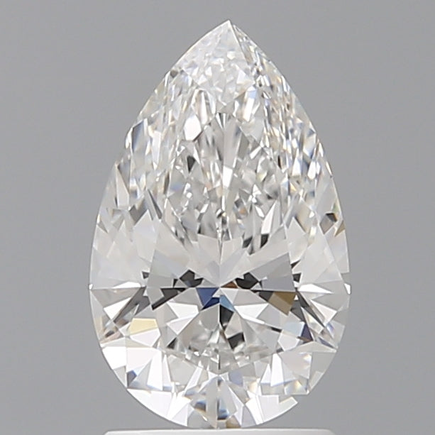 1.60 Carat Pear Shaped, Ideal Cut, E Color, VVS2 Clarity, IGI Certified Lab Grown Diamond