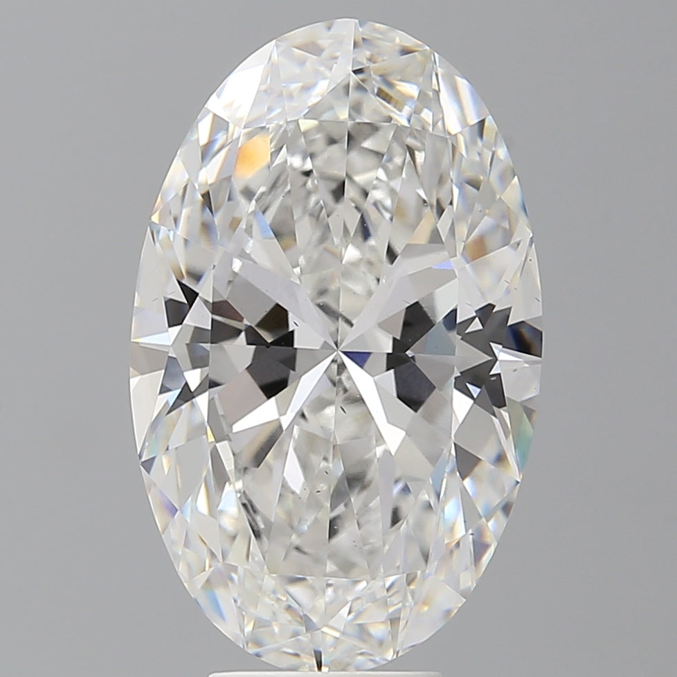 7.00 Carat Oval Shaped, Ideal Cut, F Color, VS2 Clarity, IGI Certified Lab Grown Diamond