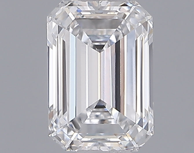 1.02 Carat Emerald Shaped, Ideal Cut, D Color, VVS1 Clarity, IGI Certified Lab Grown Diamond