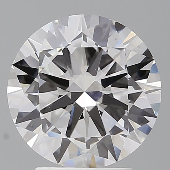 3.00 Carat Round Shaped, Excellent Cut, E Color, VS1 Clarity, IGI Certified Lab Grown Diamond