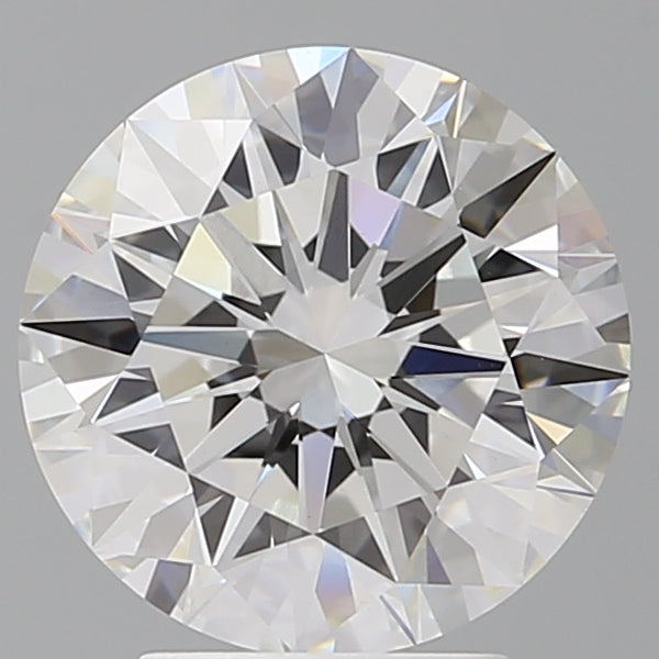 3.59 Carat Round Shaped, Ideal Cut, E Color, VVS2 Clarity, IGI Certified Lab Grown Diamond