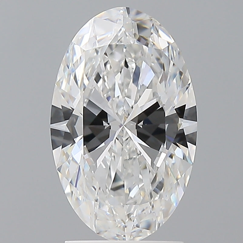 2.50 Carat Oval Shaped, Ideal Cut, E Color, VVS2 Clarity, IGI Certified Lab Grown Diamond