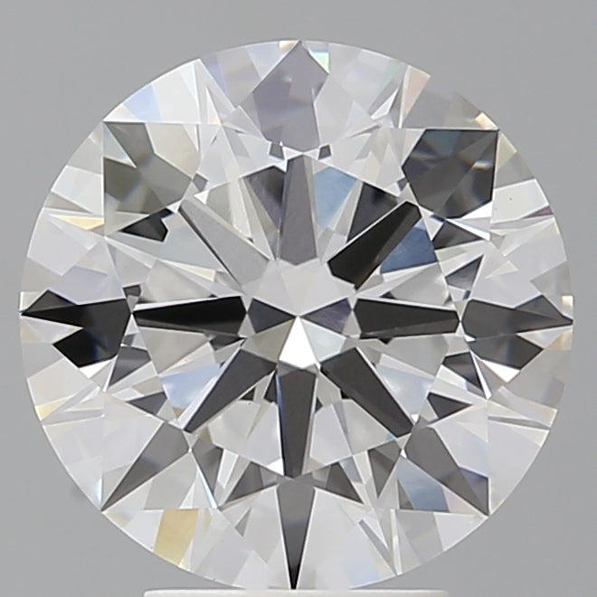 4.58 Carat Round Shaped, Ideal Cut, E Color, VVS2 Clarity, IGI Certified Lab Grown Diamond