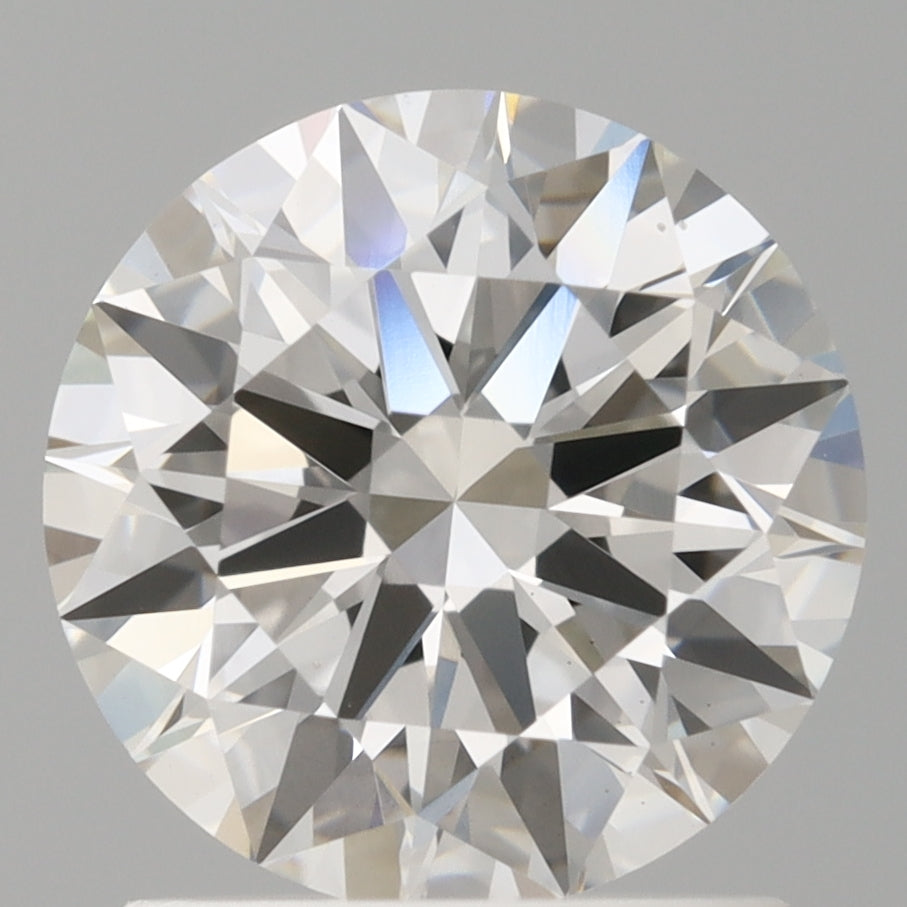 1.50 Carat Round Shaped, Ideal Cut, F Color, VS1 Clarity, IGI Certified Lab Grown Diamond