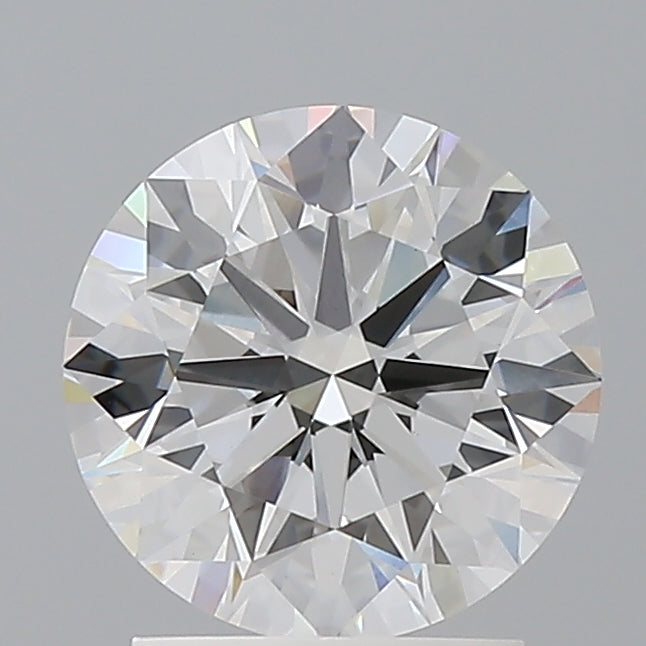 2.08 Carat Round Shaped, Ideal Cut, E Color, VVS2 Clarity, IGI Certified Lab Grown Diamond