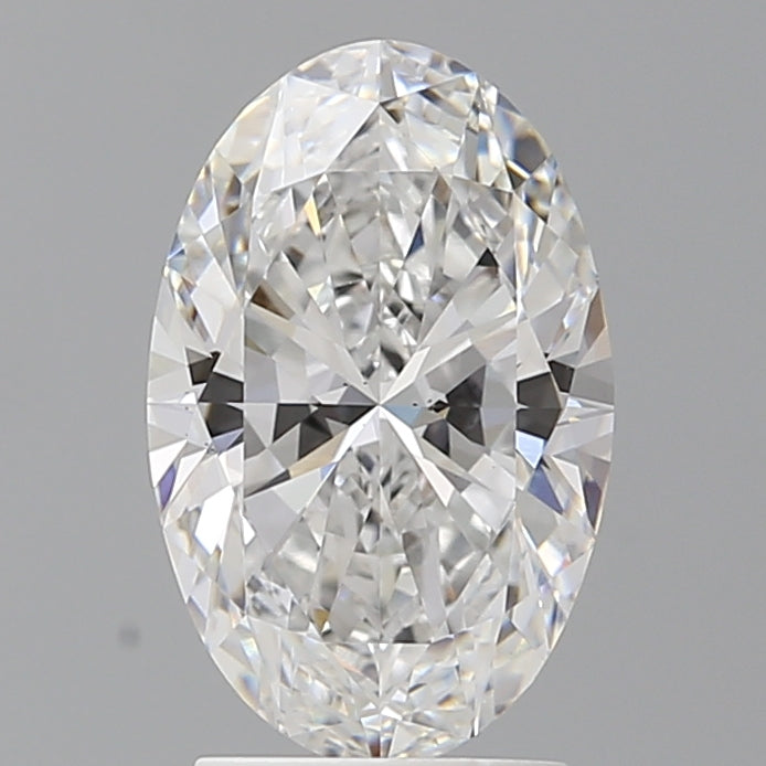 2.55 Carat Oval Shaped, Ideal Cut, D Color, VS2 Clarity, IGI Certified Lab Grown Diamond