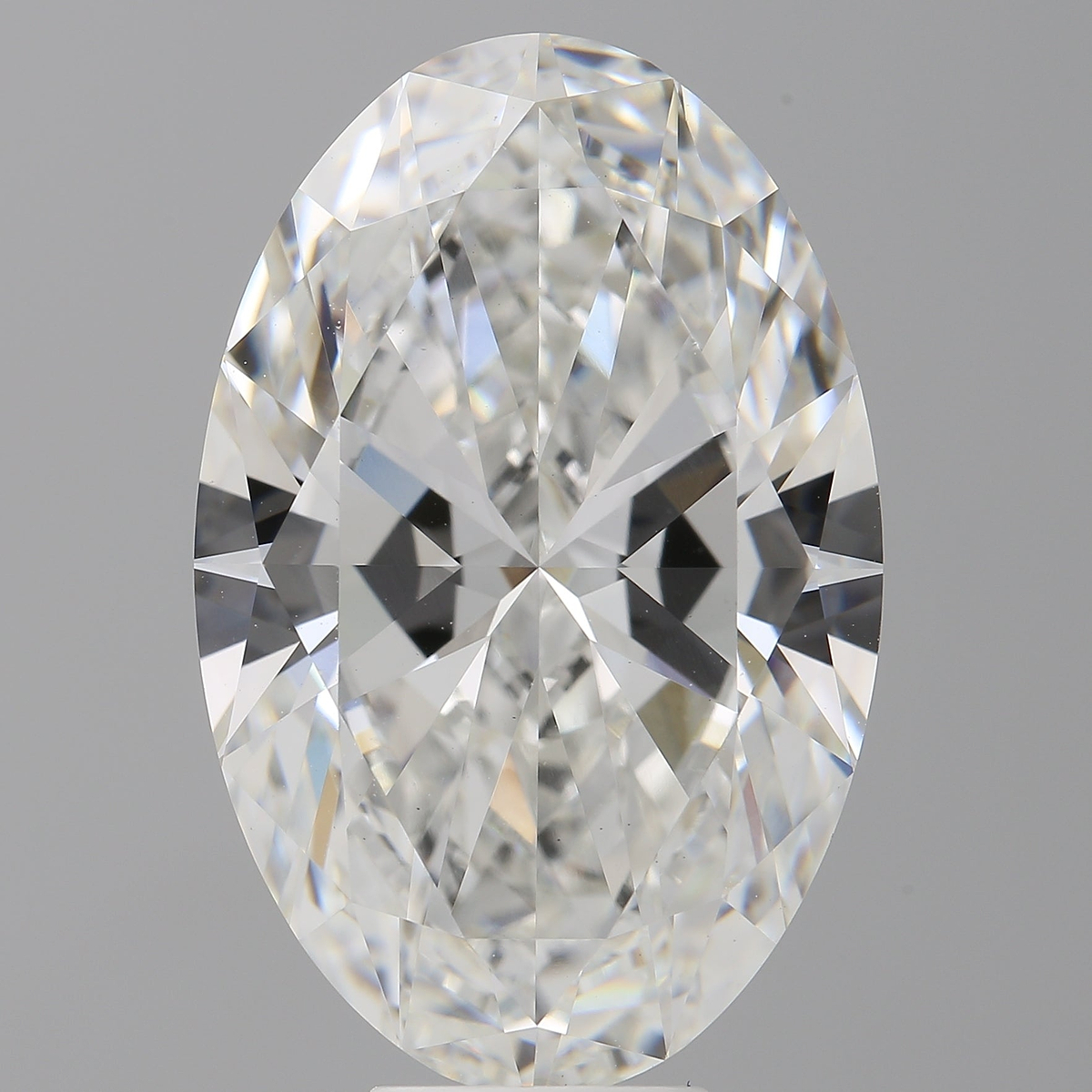 10.00 Carat Oval Shaped, Very Good Cut, F Color, VS2 Clarity, IGI Certified Lab Grown Diamond