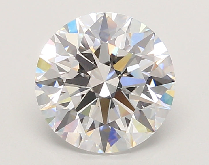 2.05 Carat Round Shaped, Ideal Cut, D Color, VVS2 Clarity, IGI Certified Lab Grown Diamond