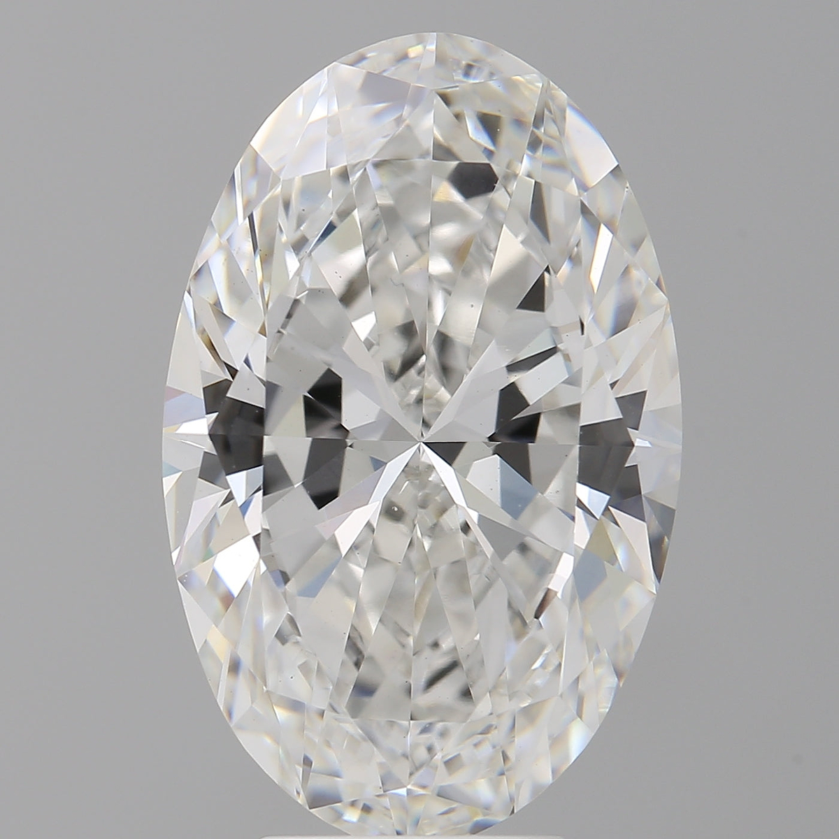 6.04 Carat Oval Shaped, Ideal Cut, E Color, VVS2 Clarity, IGI Certified Lab Grown Diamond