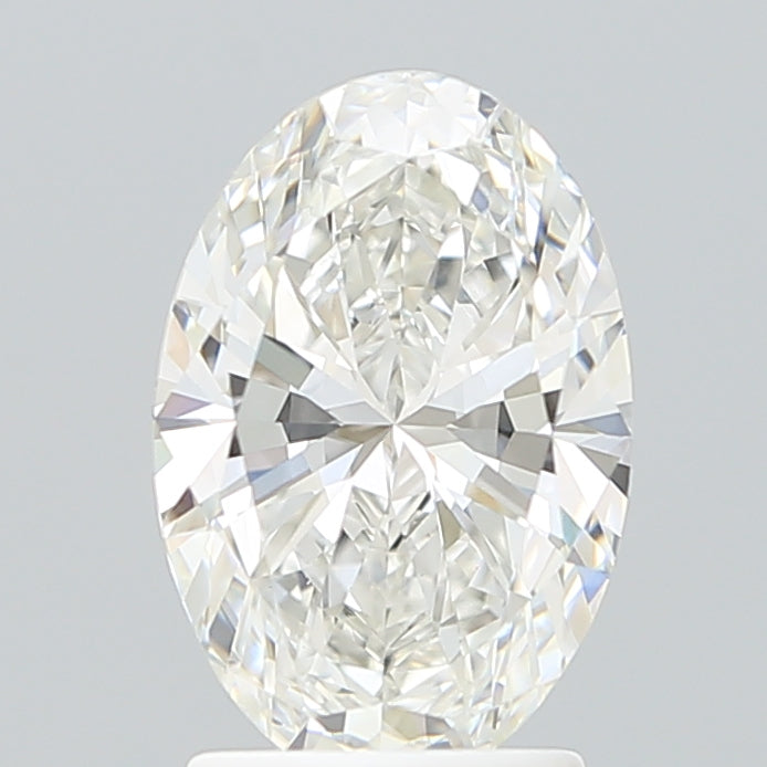 2.17 Carat Oval Shaped, Excellent Cut, F Color, VVS2 Clarity, IGI Certified Lab Grown Diamond
