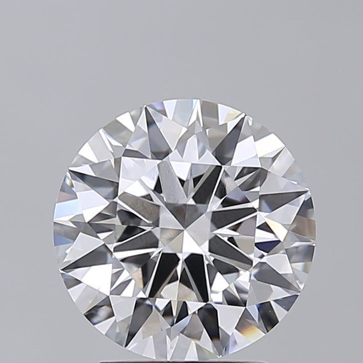 3.02 Carat Round Shaped, Ideal Cut, E Color, VVS2 Clarity, IGI Certified Lab Grown Diamond