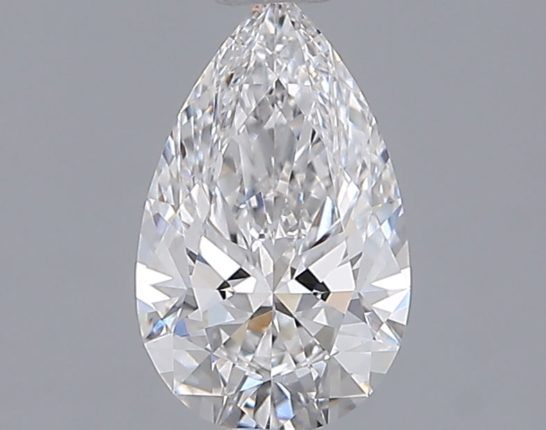 1.06 Carat Pear Shaped, Ideal Cut, D Color, VVS2 Clarity, IGI Certified Lab Grown Diamond