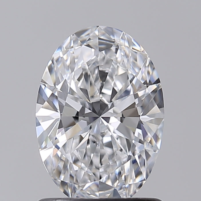 1.02 Carat Oval Shaped, Ideal Cut, D Color, IF Clarity, IGI Certified Lab Grown Diamond