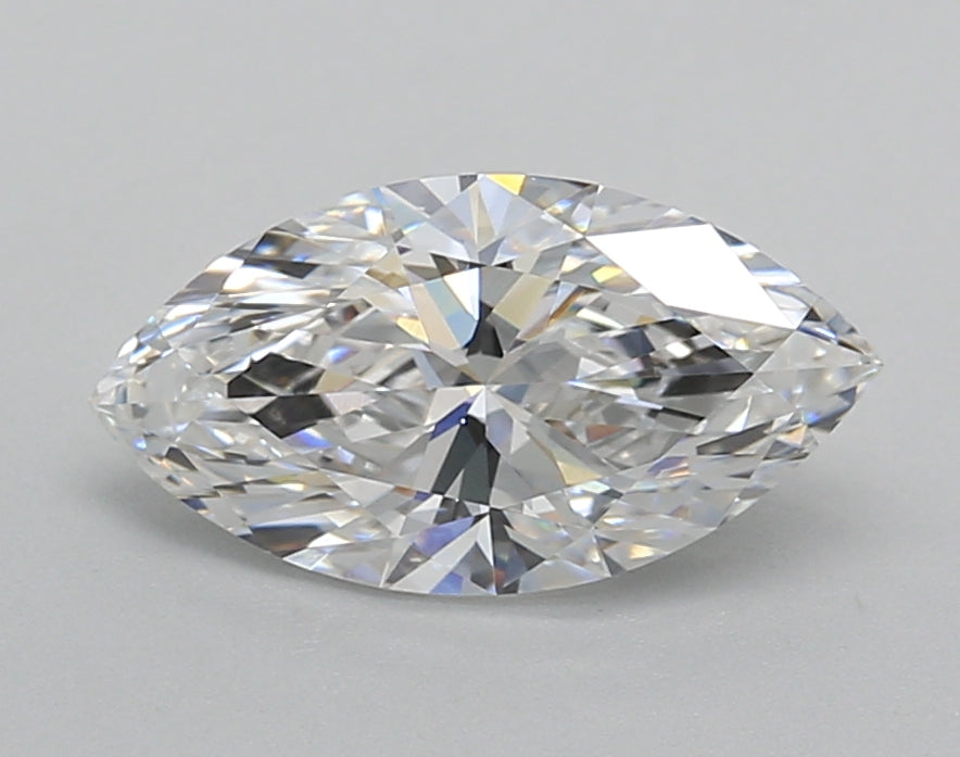 1.50 Carat Marquise Shaped, Excellent Cut, E Color, VVS1 Clarity, IGI Certified Lab Grown Diamond