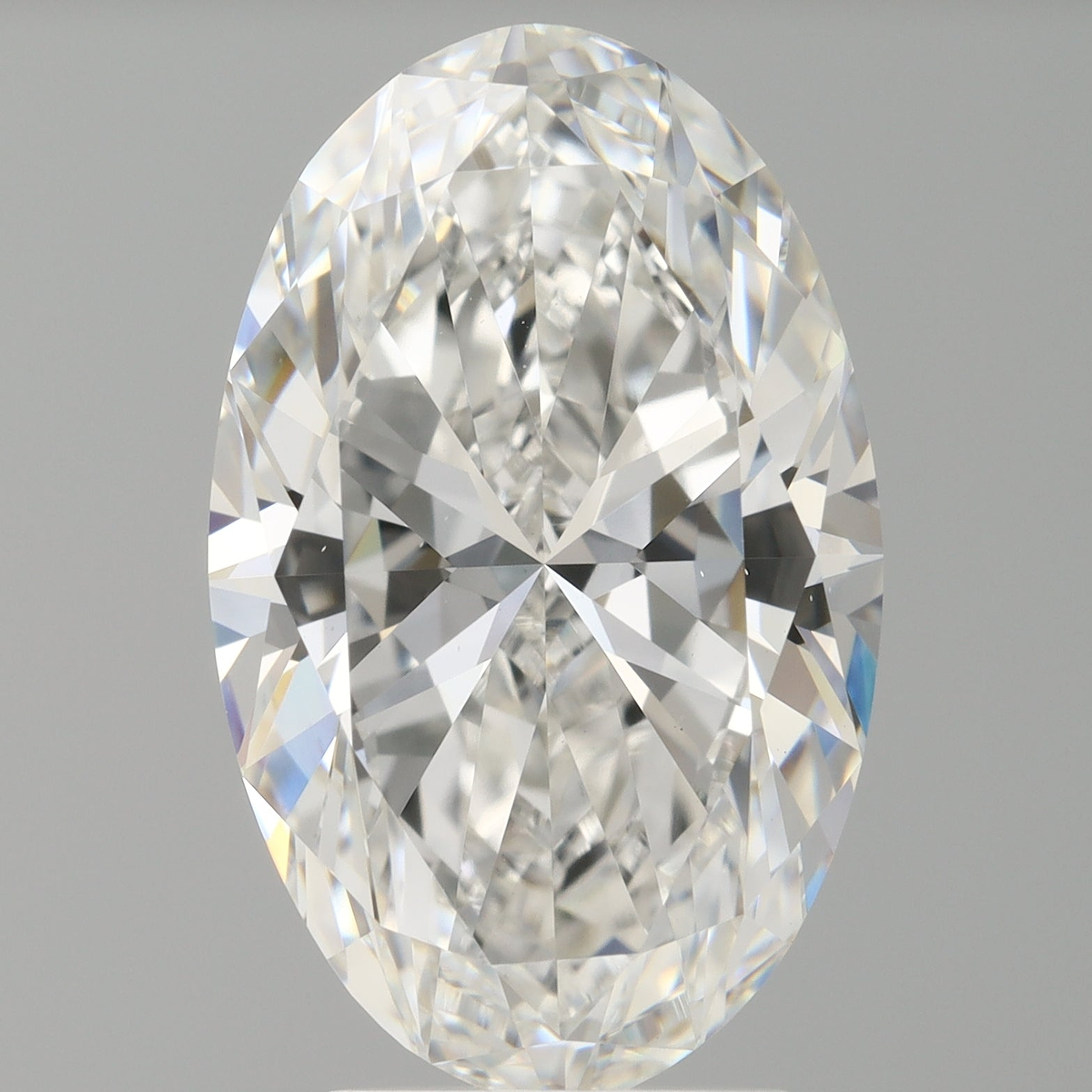 4.08 Carat Oval Shaped, Ideal Cut, F Color, VS1 Clarity, IGI Certified Lab Grown Diamond