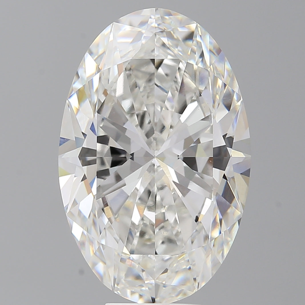10.10 Carat Oval Shaped, Ideal Cut, F Color, VVS2 Clarity, IGI Certified Lab Grown Diamond