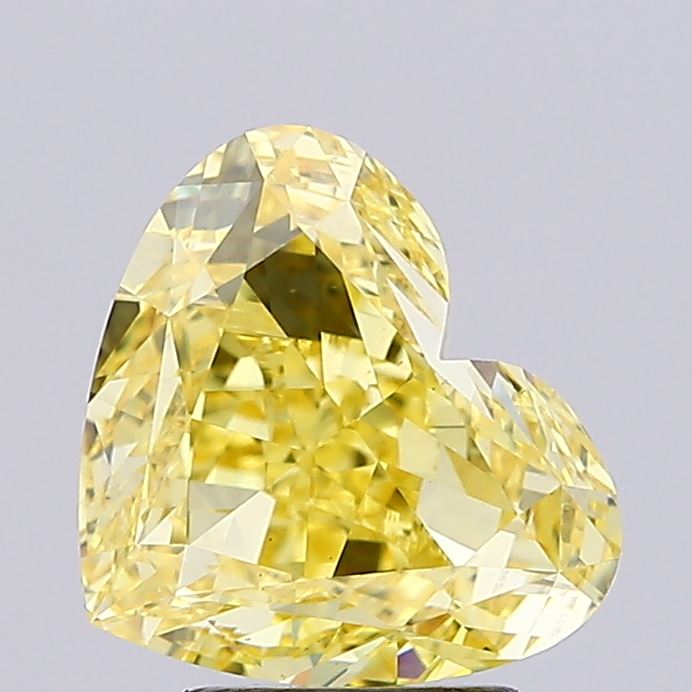 3.60 Carat Heart Shaped, Ideal Cut, VS1 Clarity, IGI Certified Lab Grown Diamond