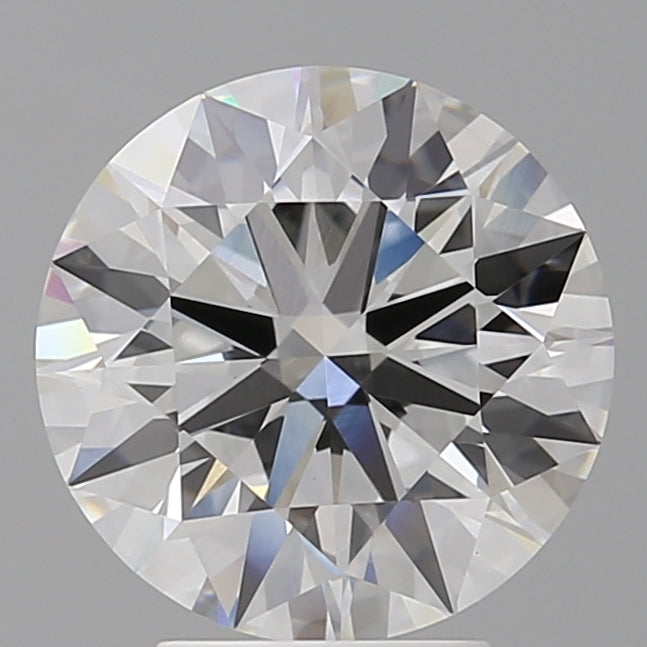 4.05 Carat Round Shaped, Ideal Cut, E Color, VVS2 Clarity, IGI Certified Lab Grown Diamond