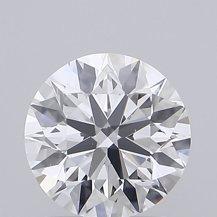 1.50 Carat Round Shaped, Excellent Cut, D Color, VS2 Clarity, IGI Certified Lab Grown Diamond