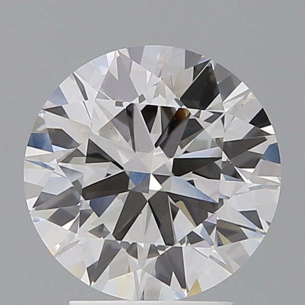 3.00 Carat Round Shaped, Excellent Cut, E Color, VVS2 Clarity, IGI Certified Lab Grown Diamond