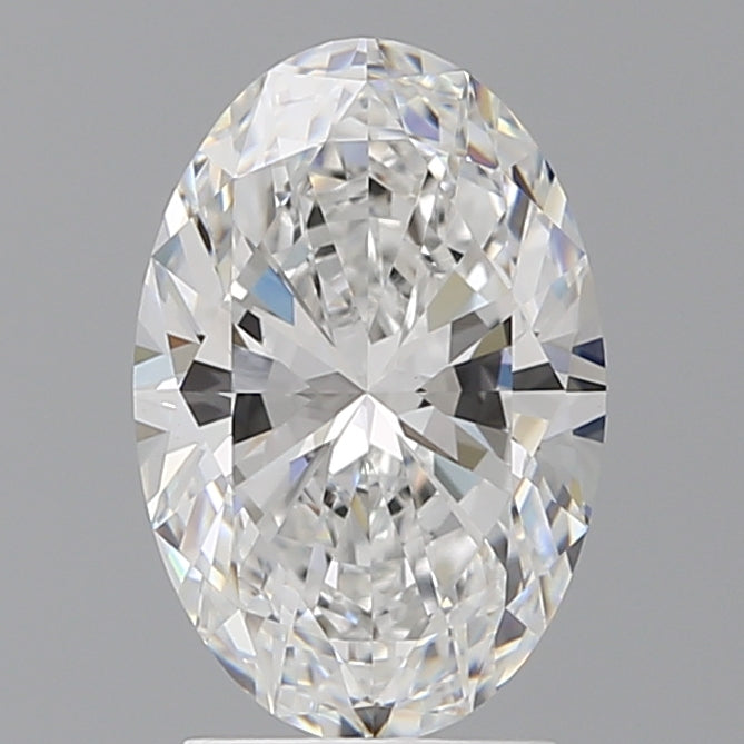 2.55 Carat Oval Shaped, Ideal Cut, E Color, VVS2 Clarity, IGI Certified Lab Grown Diamond