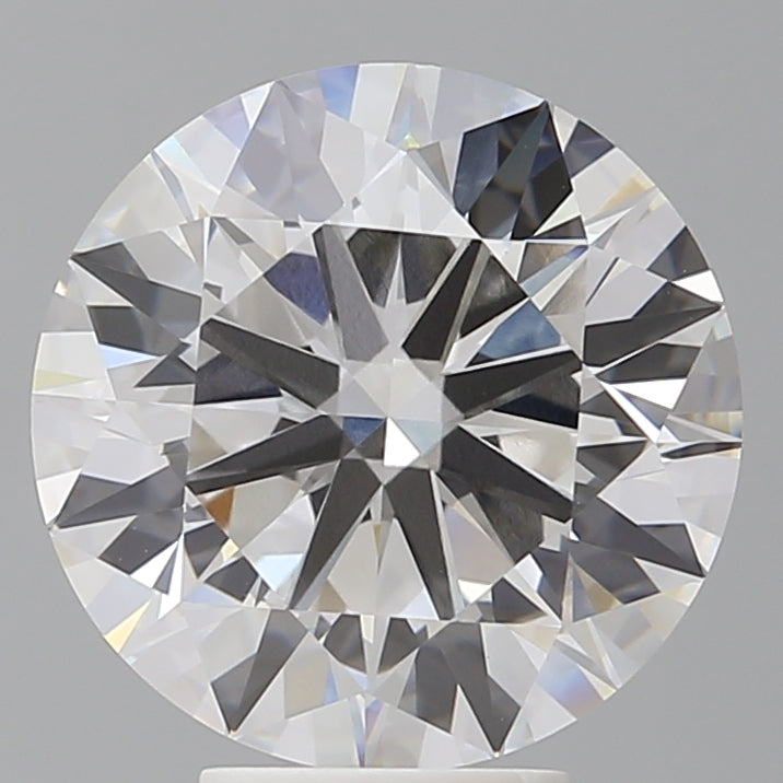 5.59 Carat Round Shaped, Ideal Cut, E Color, VVS2 Clarity, IGI Certified Lab Grown Diamond